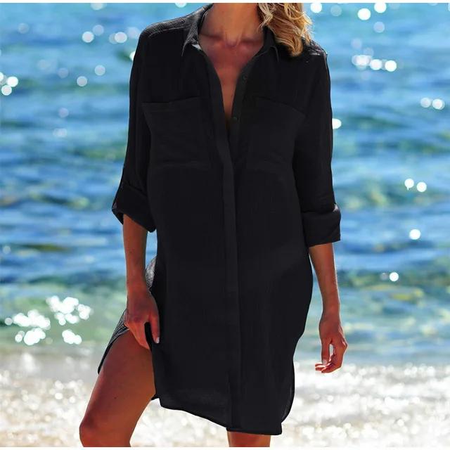 Sexy Transparent Beach Cover 