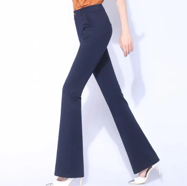 high waisted skinny work pants