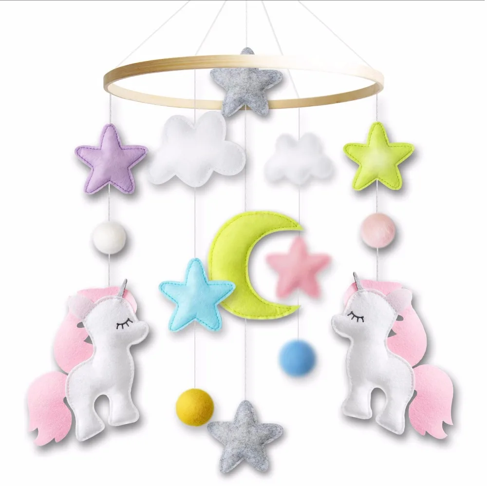 unicorn crib mobile