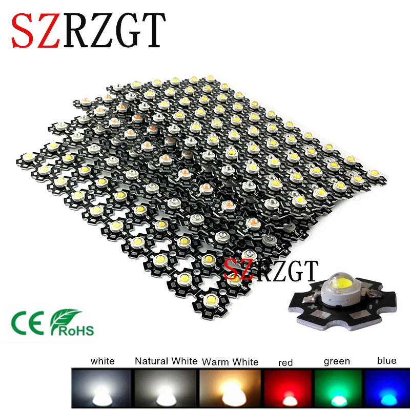 Купить Осветительные приборы | 100 pcs 3 W High Power Watts SMD LED ...