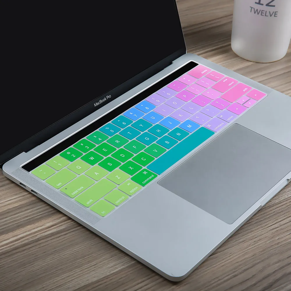 keyboard with silicone cover