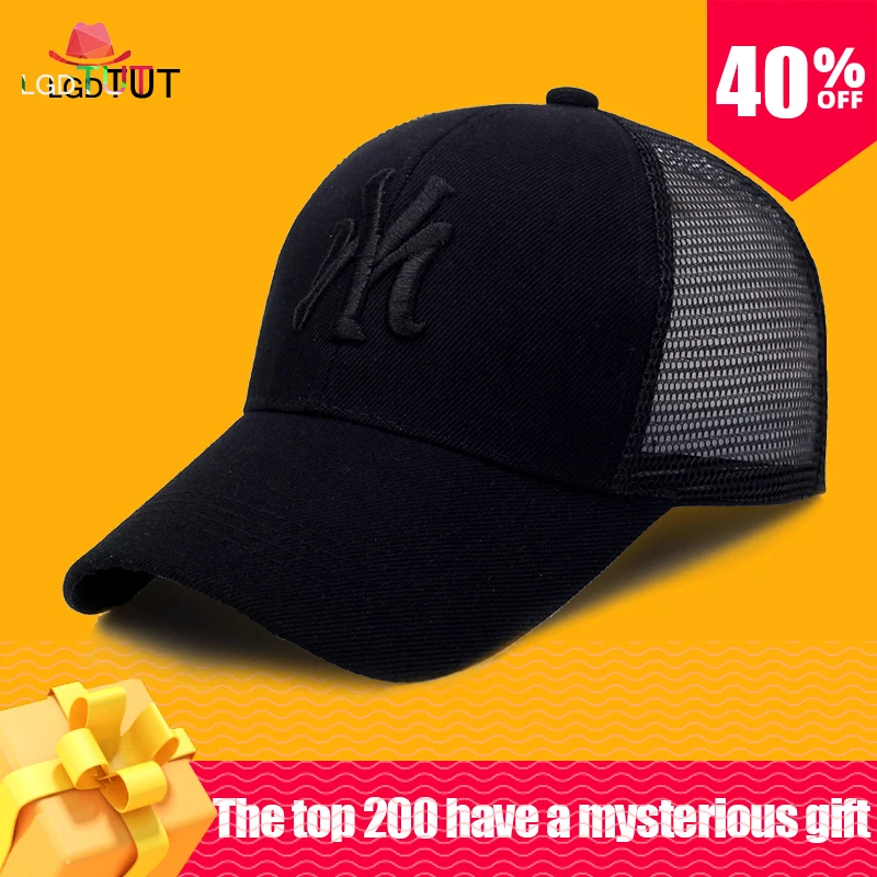 Letter Summer Mesh Cap Men Gorras Para 