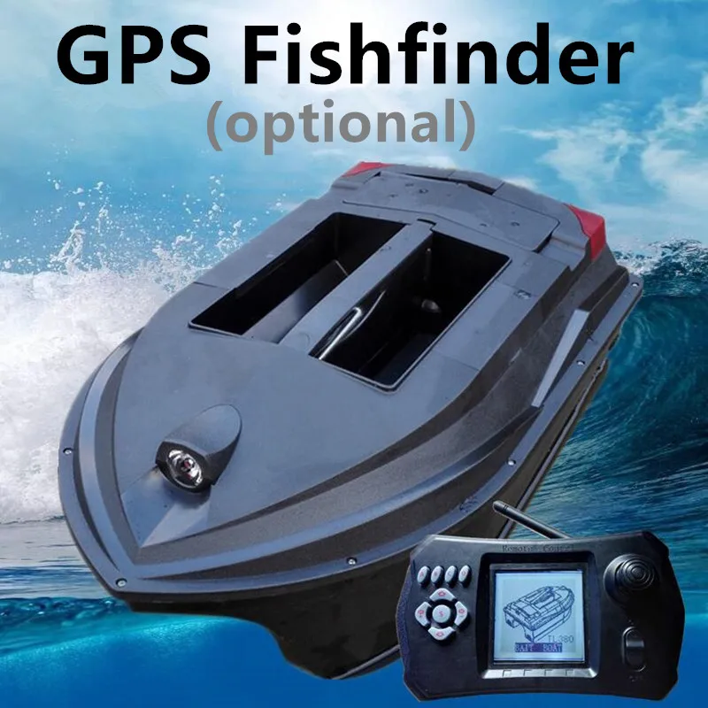 V020 GPS Fishing Bait Boat 500m Remote Control Bait Boat Dual