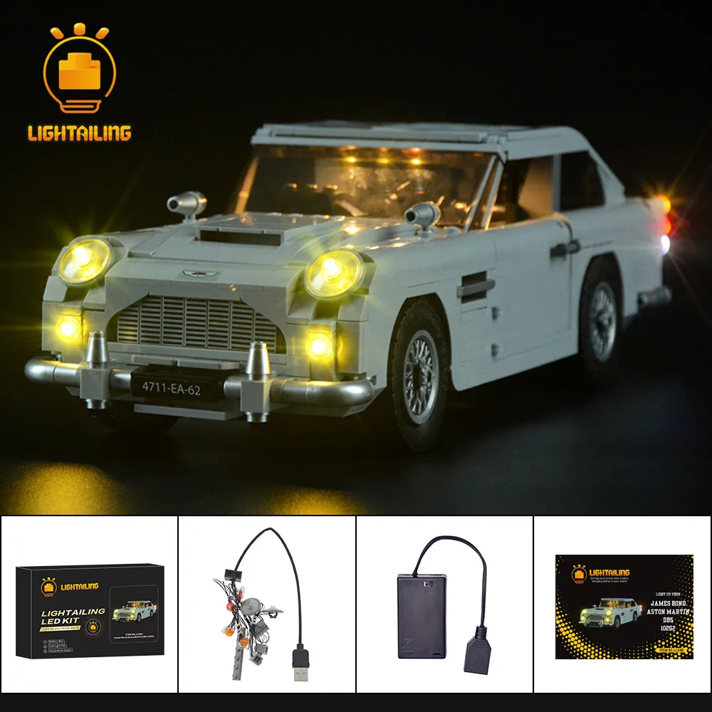 aston martin lego light kit