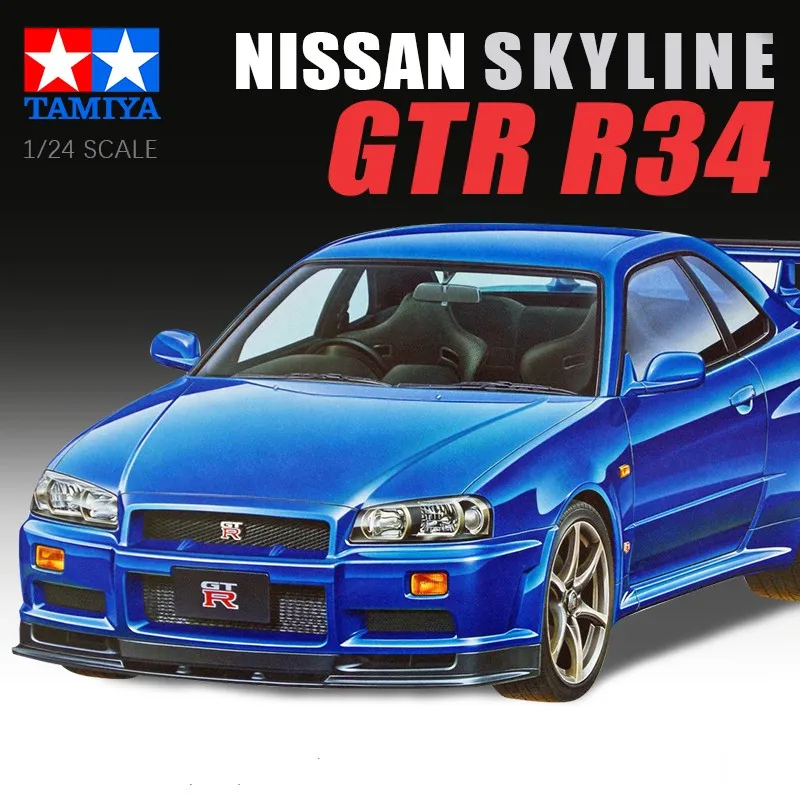 nissan gtr r34 tamiya