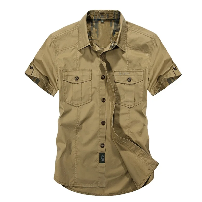 mens short sleeve fitted shirt