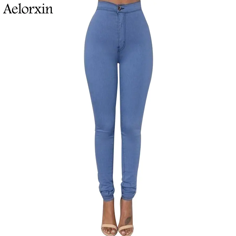 womens skinny jeans blue