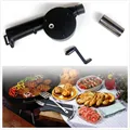 Hand Fan Starter Blower Barbecue Grill Fire Cranked Outdoor Picnic Camping BBQ Barbecue Tool Fan/Blower Barbecue Fire preview-1