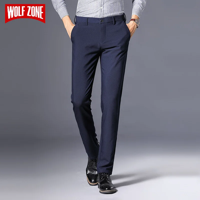WOLF ZONE Brand Business Casual Pants 