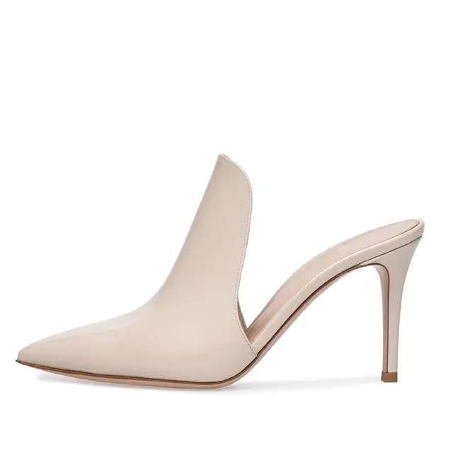 Back Sandals Dress Shoes for Women Slip 