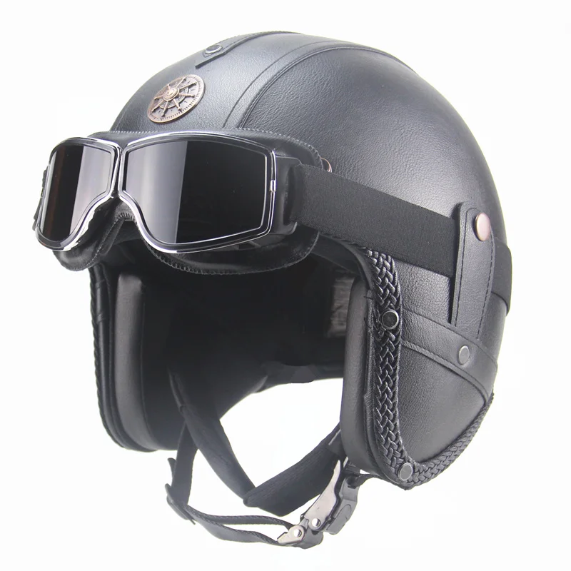 pu leather helmet