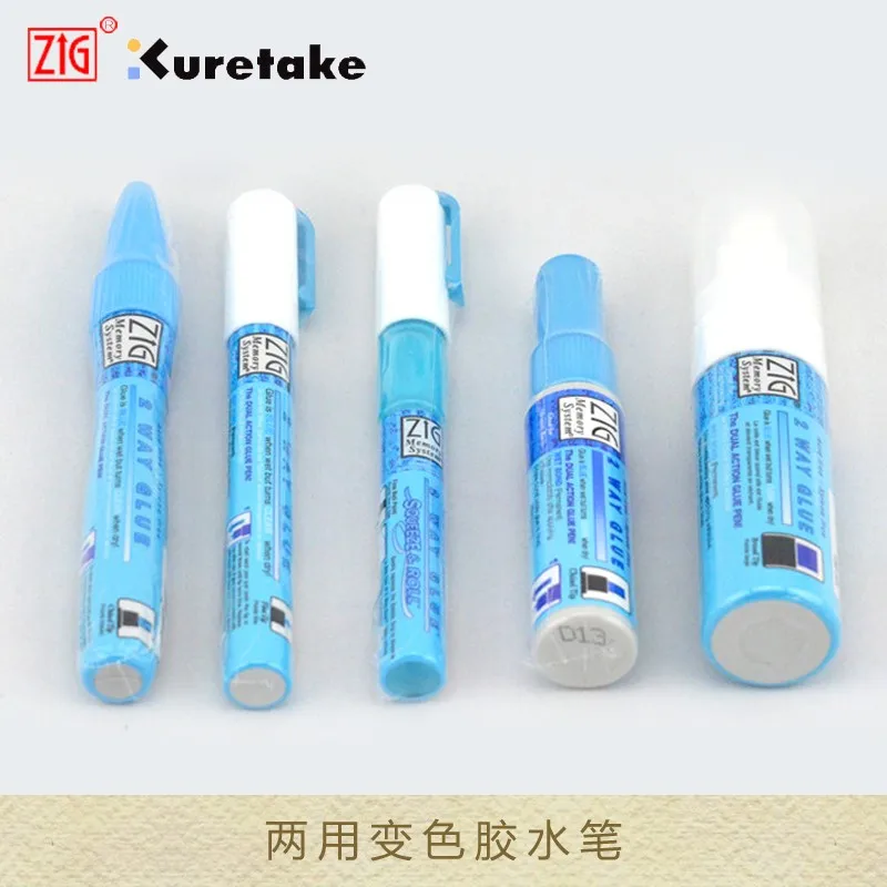 Zig Memory 2 Way Glue Pen 4mm Squeeze & Roll Scrapbook Adhesive