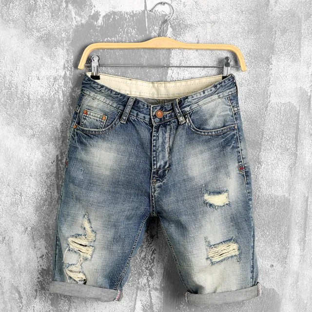 ripped jean shorts for guys