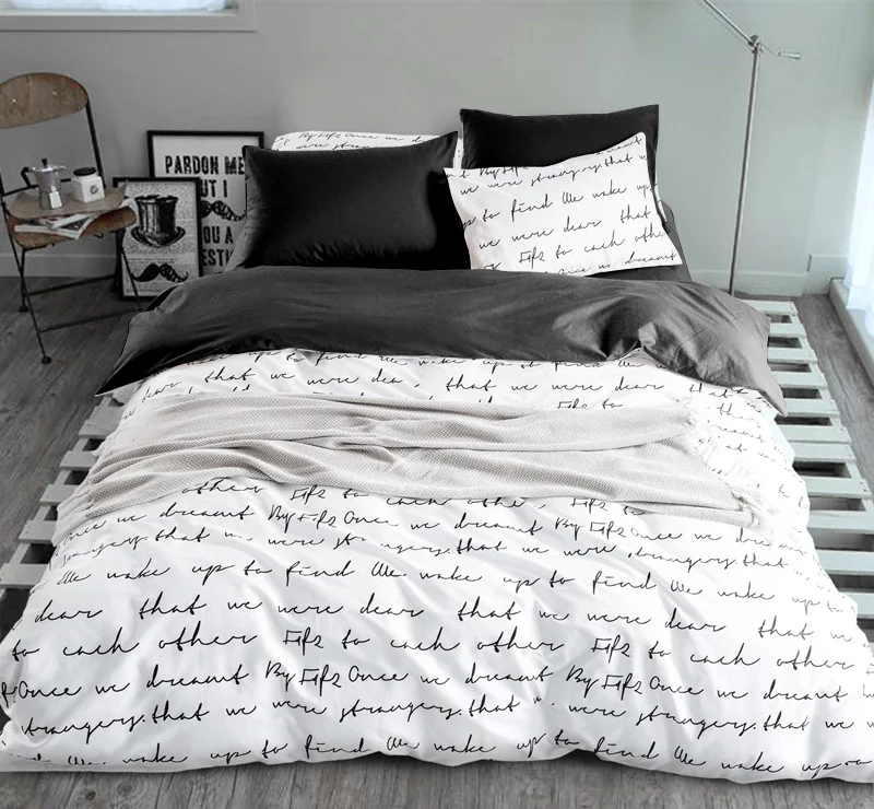 white king quilt cover set