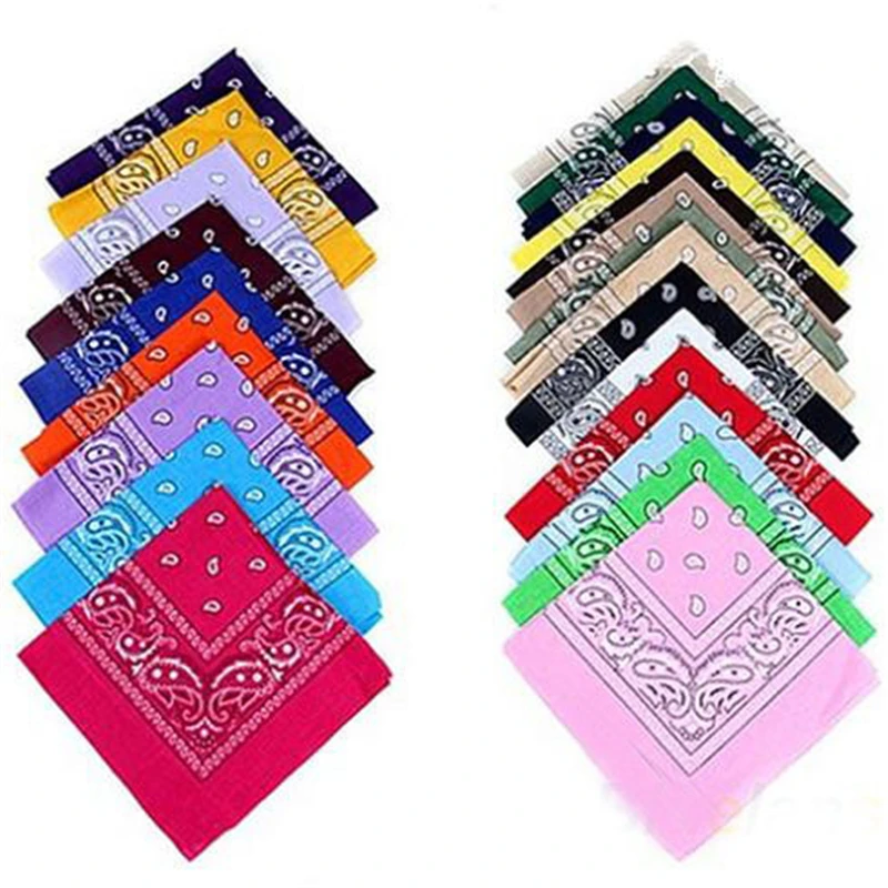 New Hip-hop Cotton Blended Brand Bandanas For Men Women Magic Head Scarf Scarves CC0150-animated-img