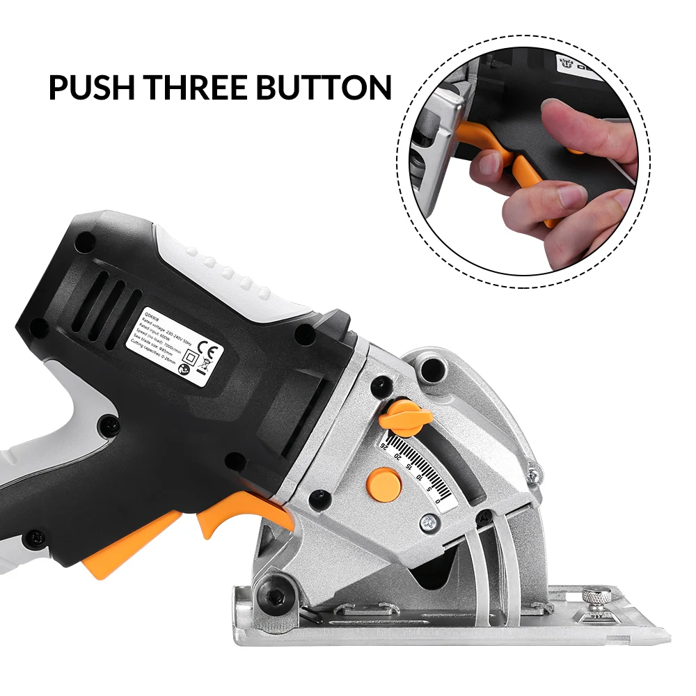 DEKO DKMS85Q2 600W Mini Circular Saw 