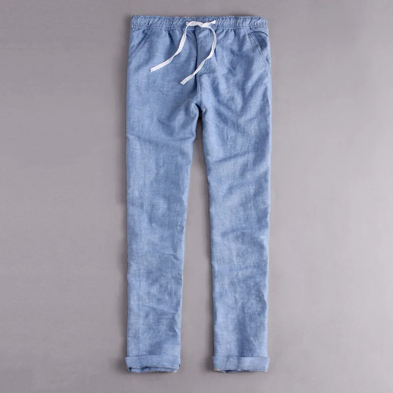 blue trousers men's