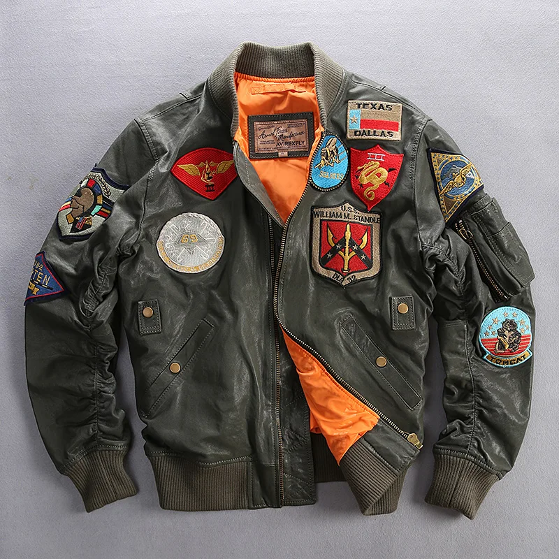 air force jacket green