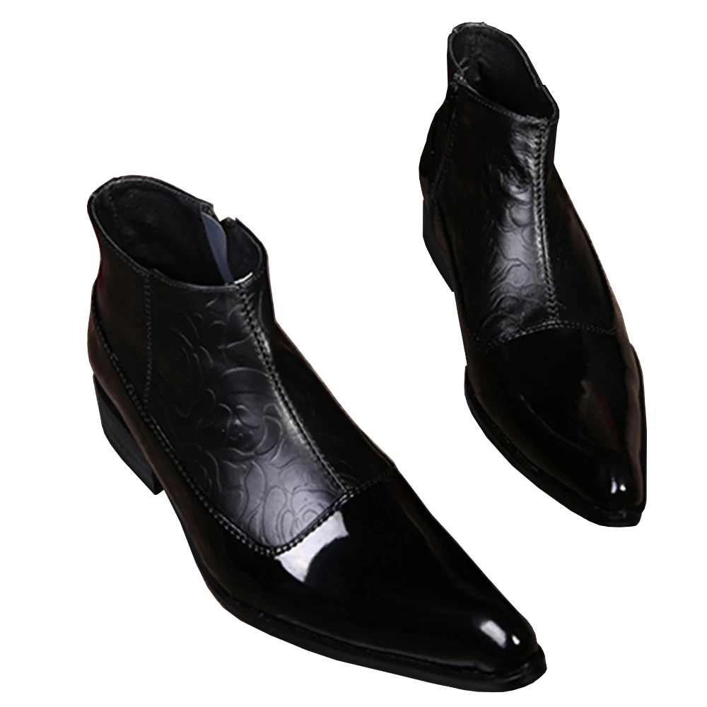 cowboy shoes black