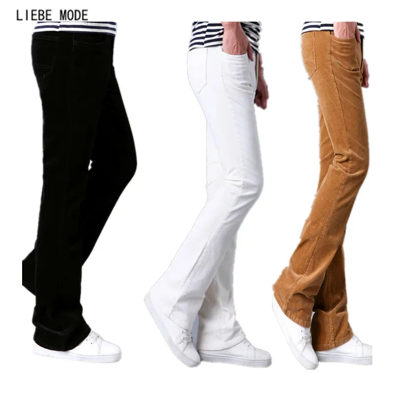 corduroy flare pants mens