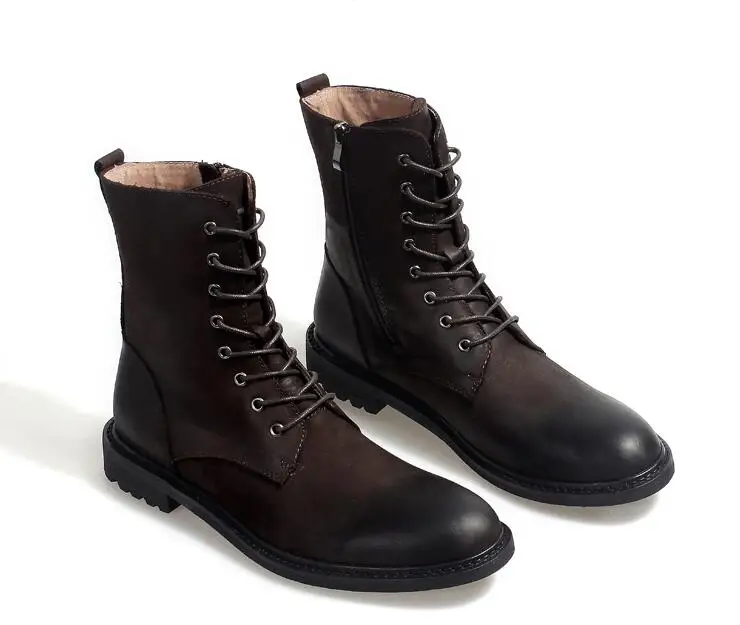 boots ankle lace up