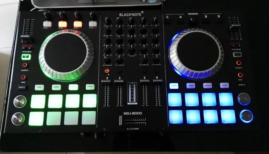 midi dj mixer