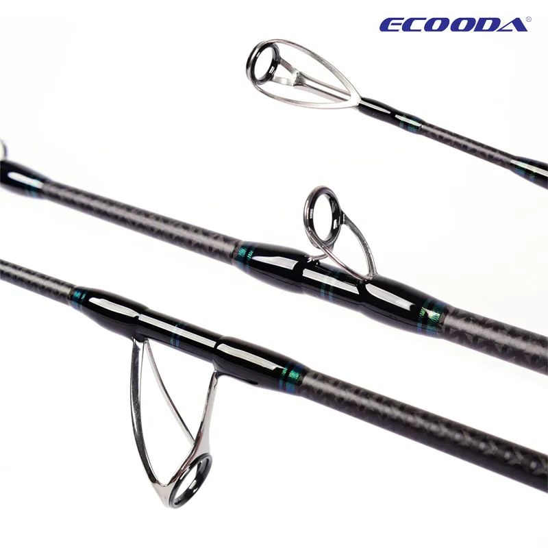 Αγορά Ψάρεμα  ECOODA EBZJ 1.55/1.6M japan full fuji parts jigging rod and  sea boat rod pe 3-6/4-8 Ocean Fishing Rod One setion