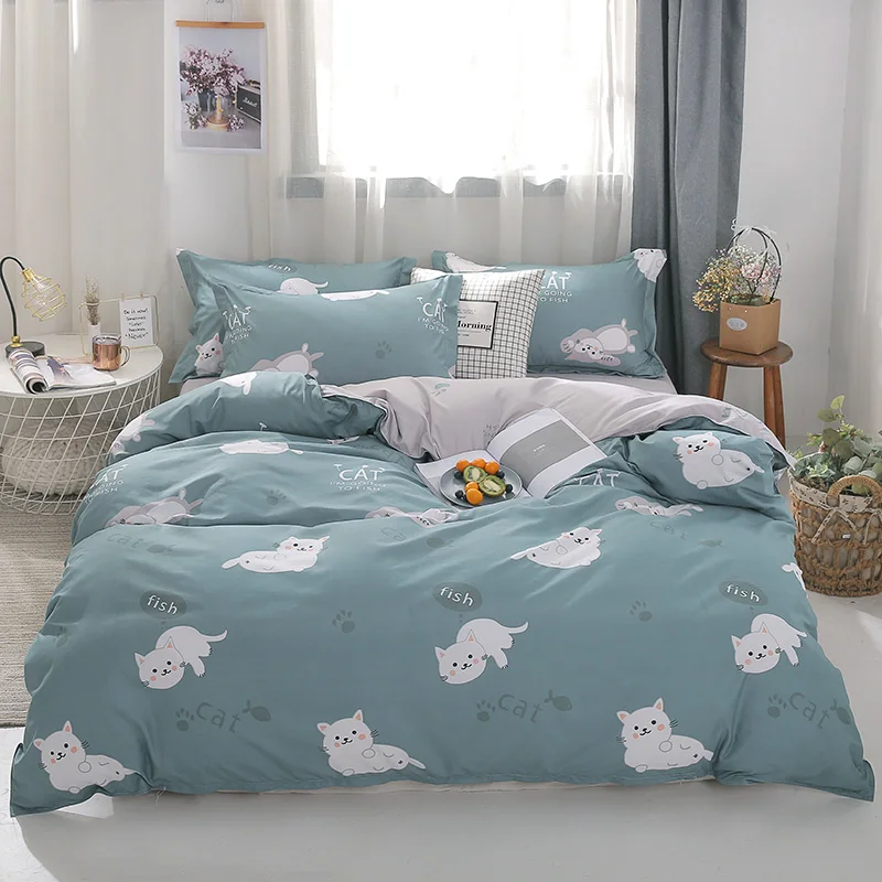 cat duvet single