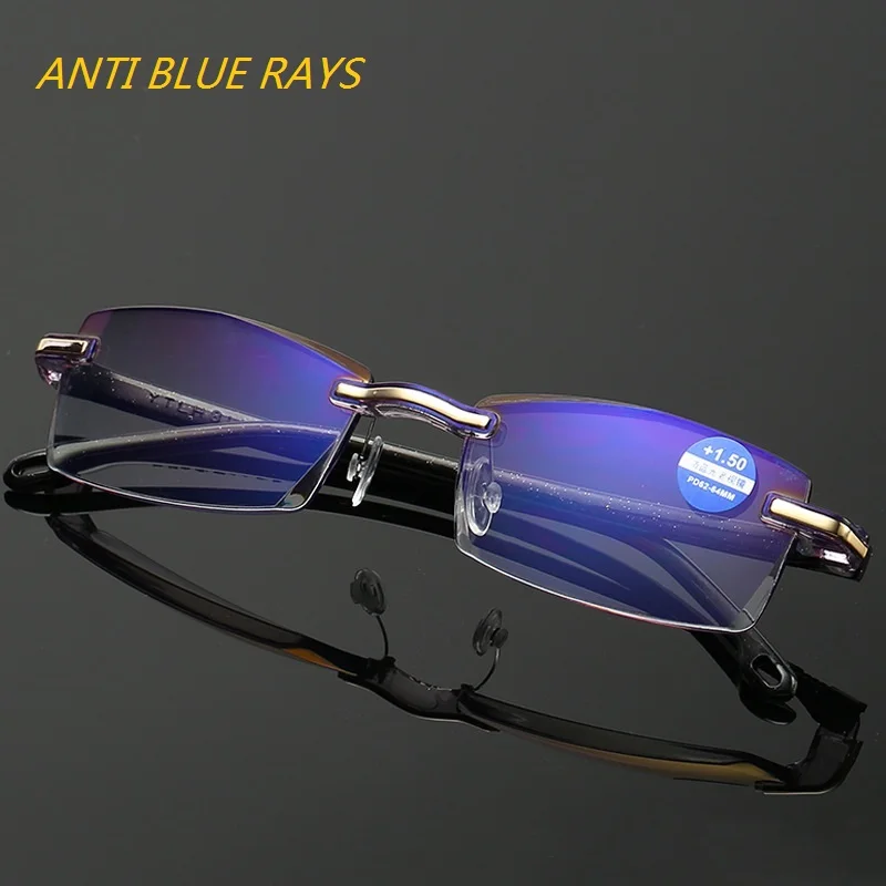 blu reading glasses