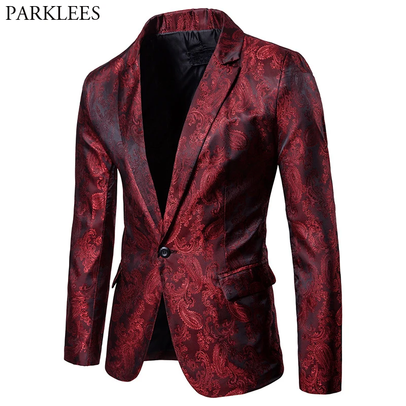 red tuxedo jacket mens