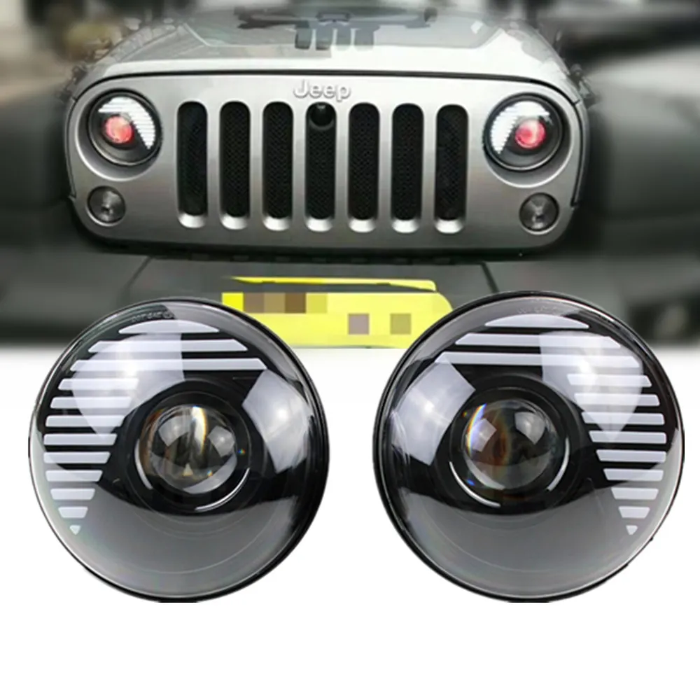 jeep jk demon eye headlights