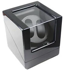 Superior Quality Ultra-quiet Motor Watch Winder for Automatic Mechanical Watch Capacity for 2 watches-animated-img