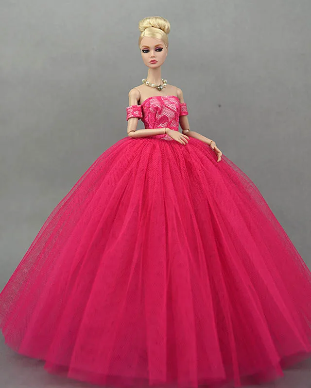 hot pink dress wedding