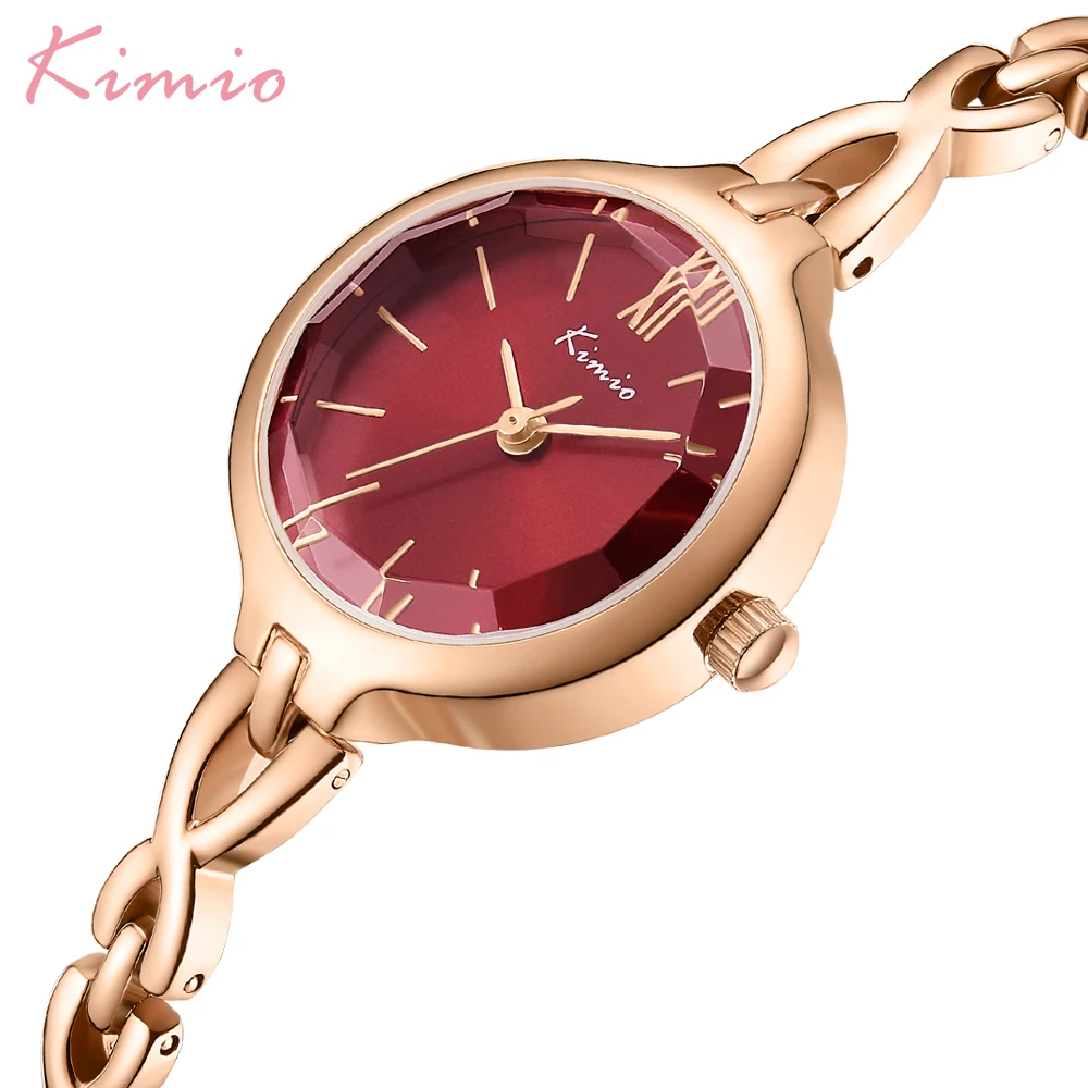 Acquistare Orologi da donna | Kimio Brand Quartz Watch Ladies Waterproof  Wristwatches Multi Cutting Surface Mirror Women Watches Fashion Elegant  Dress Clock