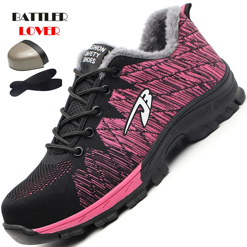 unisex work shoes steel toe cap women 
