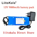Liitokala New 12V 9800mAh battery pack lithium ion camera camera battery and 12.6V 1A charger eu / us plug preview-1
