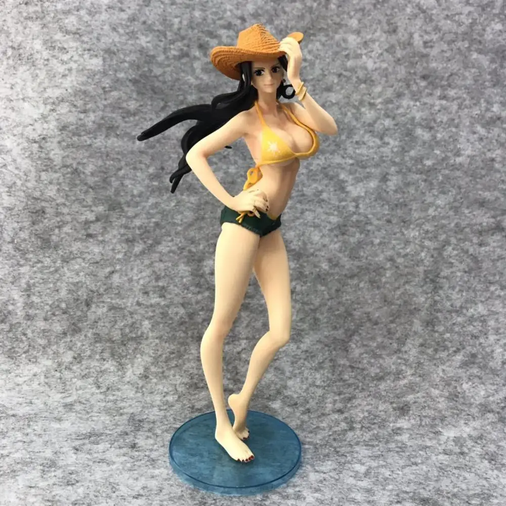 Acquistare Figurine E Giocattoli Anime One Piece Flag Diamond Ship Nico Robin Bikini Ver Sexy Girls Pvc Action Figure Collectible Model Toys Doll Gifts 24cm