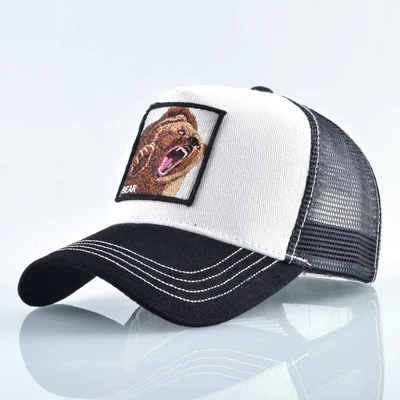 snapback mesh cap