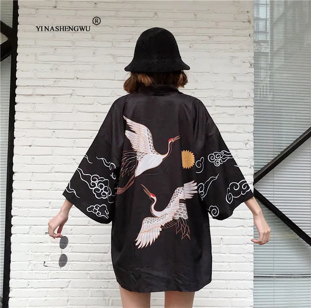 Women Yukata Kimono Cosplay Costume Japan