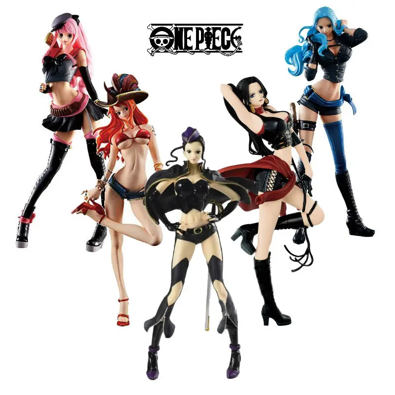 Prodotto One Piece Figur Flag Diamond Ship Code B Boa Hancock Nico Robin Vivi Toy Figure