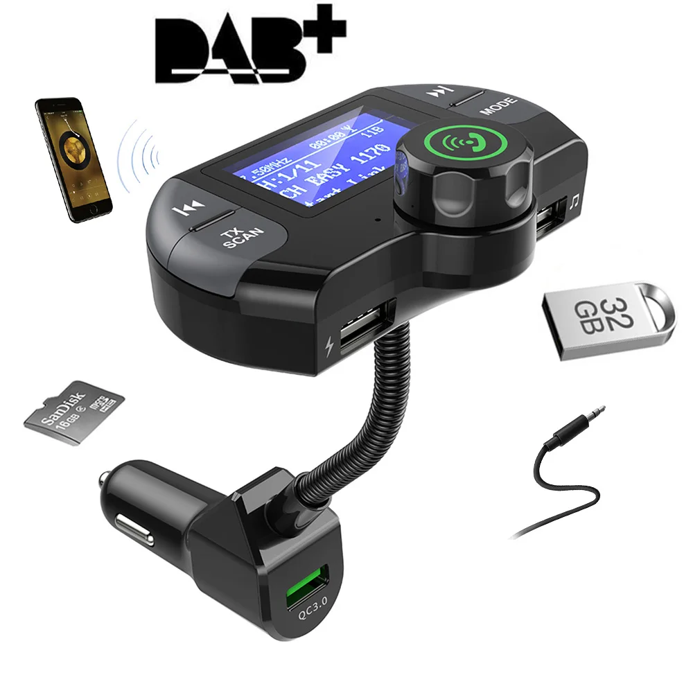 digital bluetooth fm transmitter