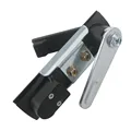 MS618 Cabinet Lock Black/Silver Color Aluminum Alloy 124mm Length Cabinet Plane Lock preview-2