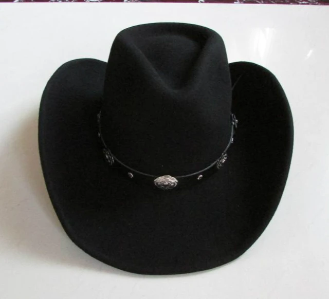 Woolen Cowboy hat Waterproof Wrinkle 