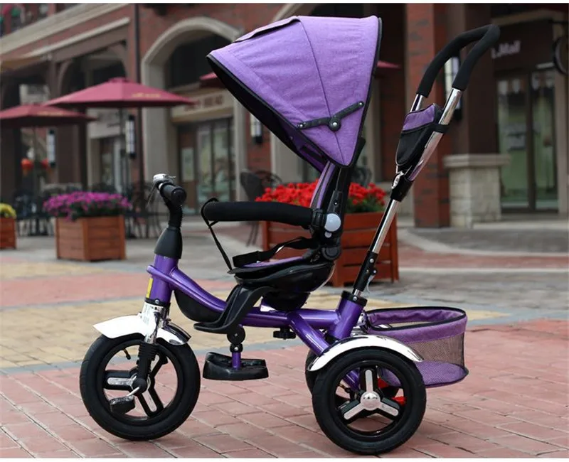 2017 kids Tricycle Pram 3 wheel Baby 