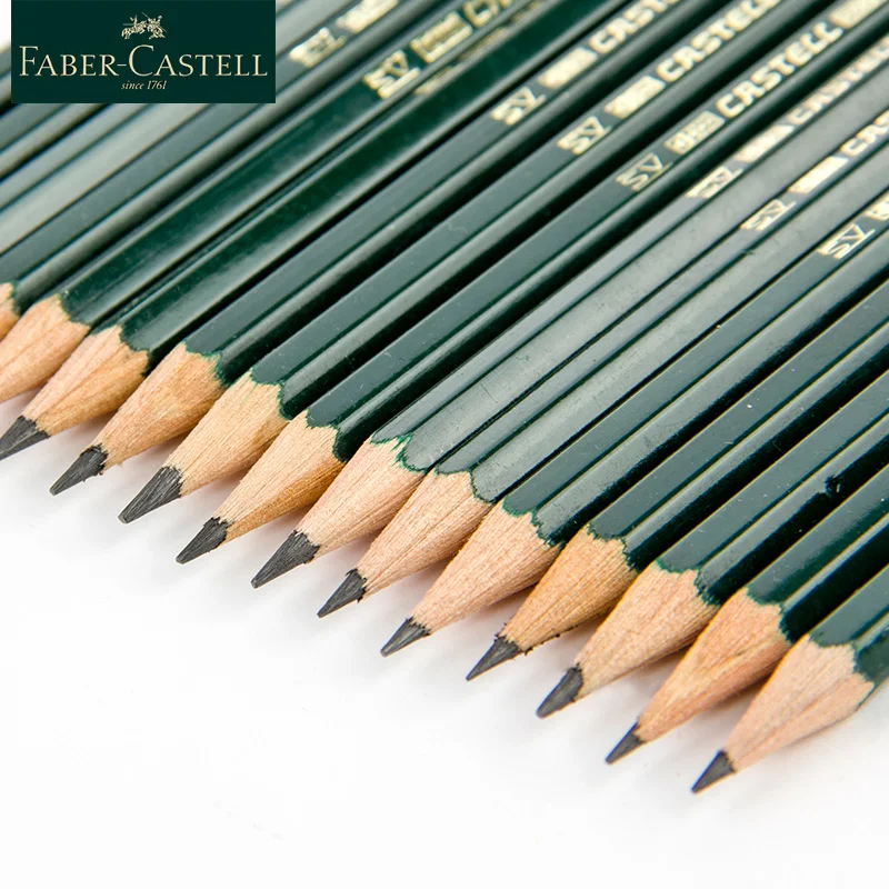 12 Pcs Staedtler-100 Pencil Drawing Pencils School Stationery