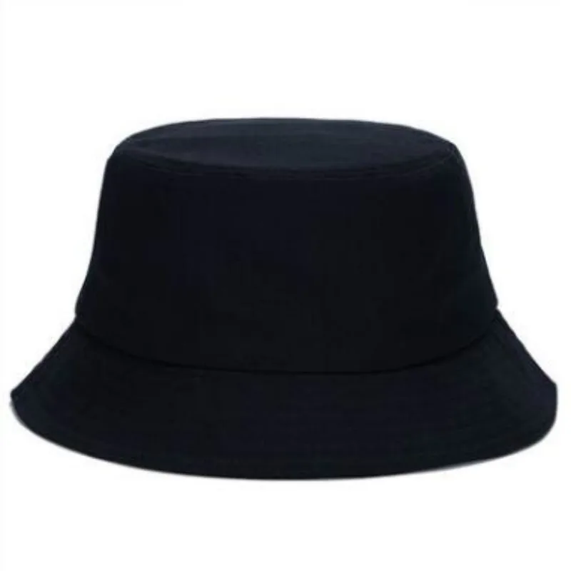 plain bucket hat for women men cotton 