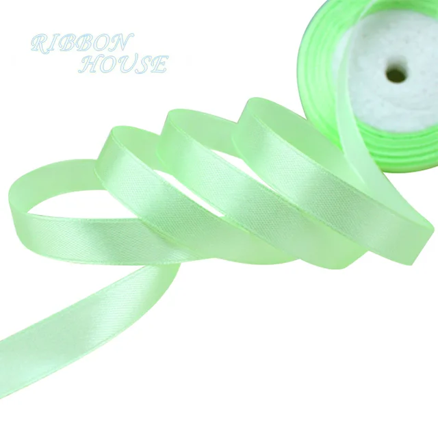 25 Yards/roll) 1/2 (12mm) Single Face Satin Ribbon Webbing Gift