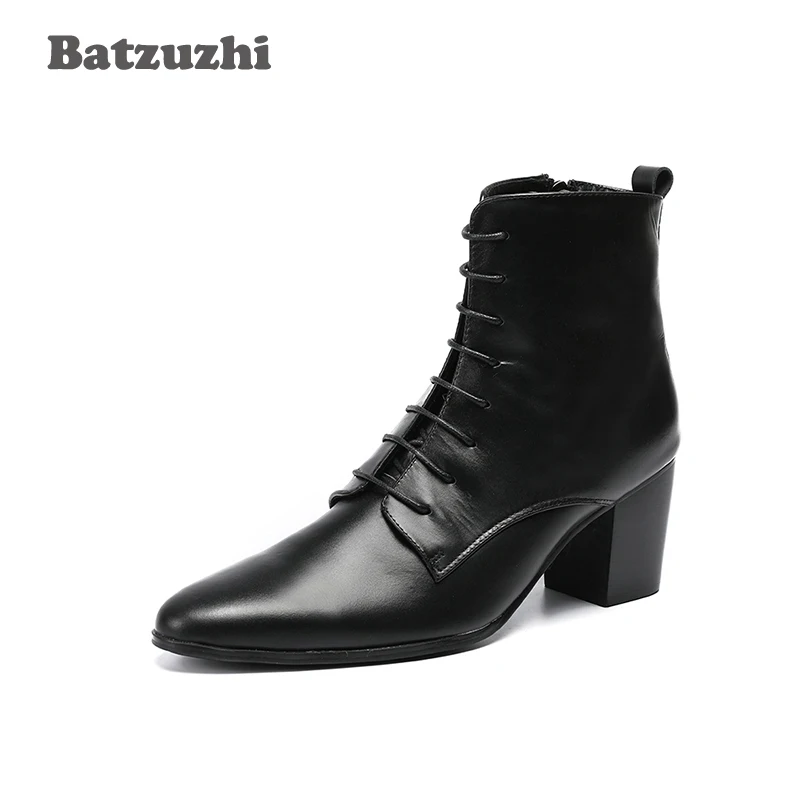 boots high heels men