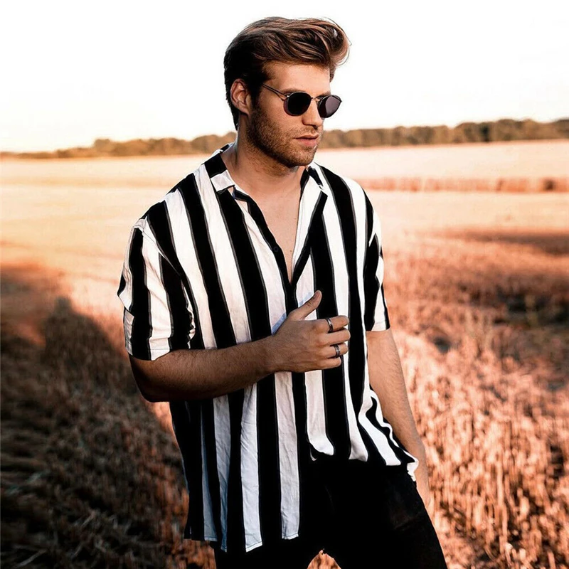 summer striped shirt