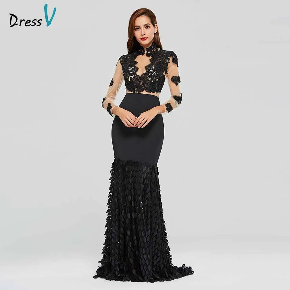 long lace evening gowns